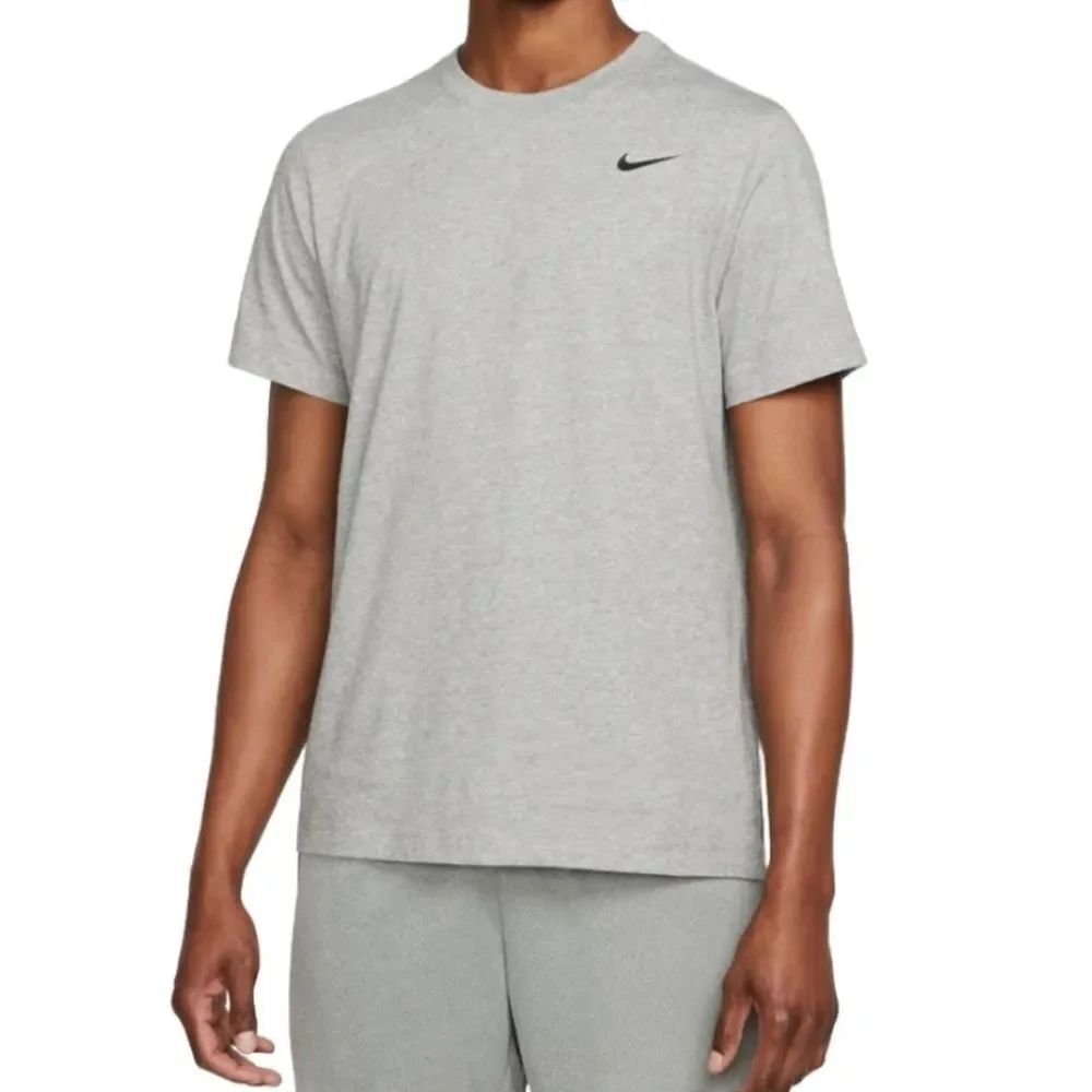 Nike Men's Gray Dri-FIT Short Sleeve T-shirt